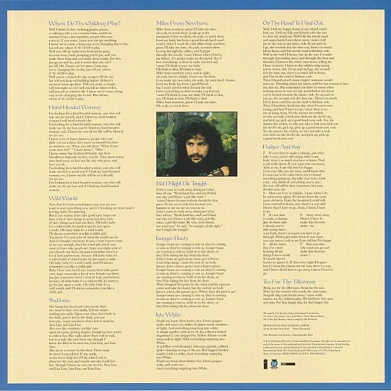 Cat Stevens ‎- Tea for the Tillerman (50. Yıl Özel) Plak LP