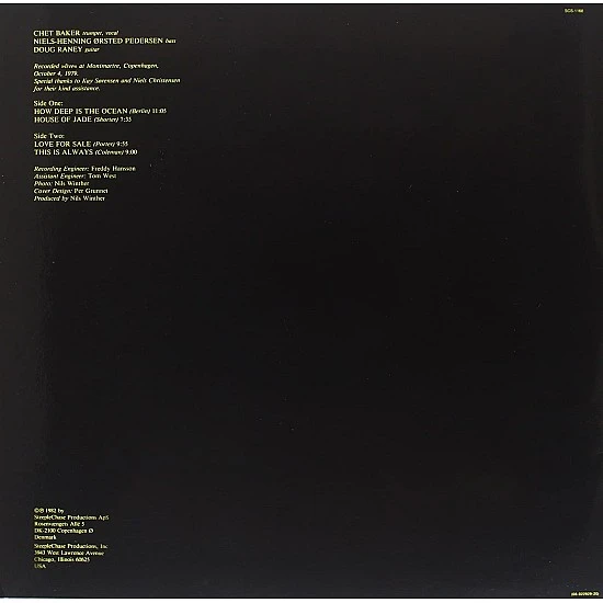 Chet Baker - This Is Always (Audiophile)Plak LP