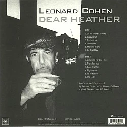 Leonard Cohen - Dear Heather Plak LP