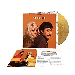 Nancy  Sinatra ‎- The Hits of Nancy & Lee  (Gold Coloured) Plak LP