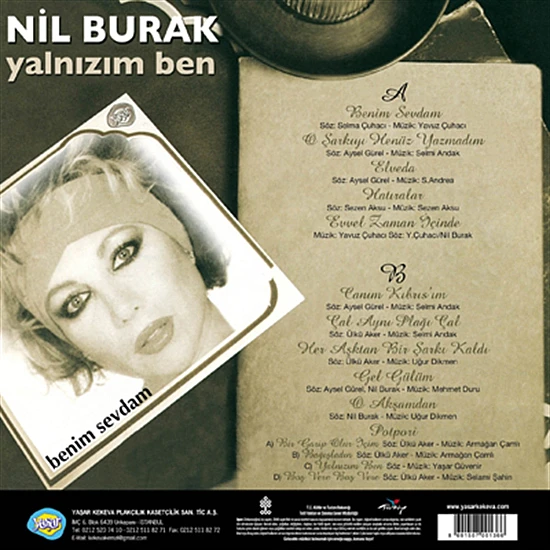 Nil Burak - Yalnızım Ben / Benim Sevdam Plak LP