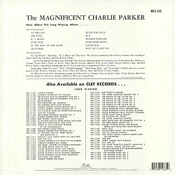 Charlie Parker - The Magnificent Charlie Parker Caz Plak LP
