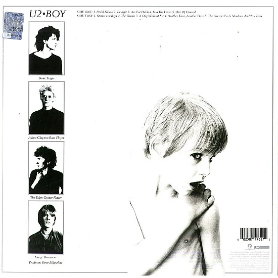U2 - Boy (40. Yıl Özel Beyaz Renkli) Plak LP