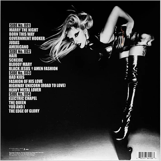 Lady Gaga - Born This Way Kırmızı Renkli Plak 2 LP  * ÖZEL BASIM *
