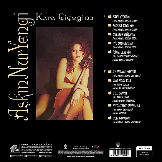 Aşkın Nur Yengi - Kara Çiçeğim Plak LP