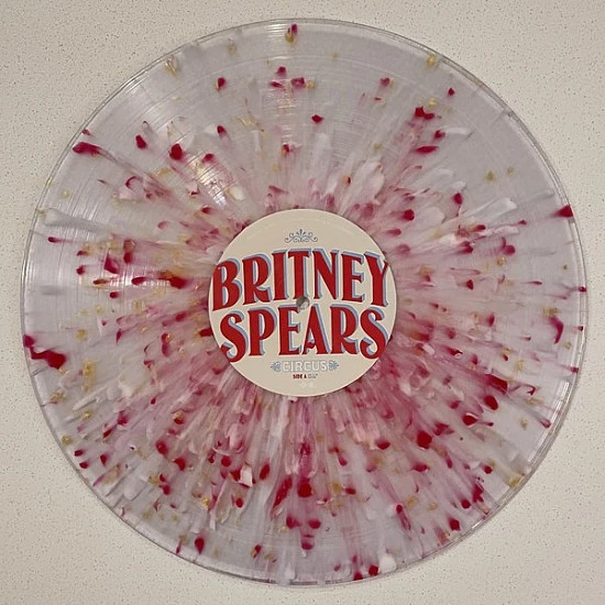 Britney Spears - Circus Renkli Plak Plak LP  * ÖZEL BASIM *