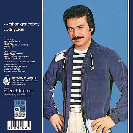 Orhan Gencebay - Dil Yarası Plak LP