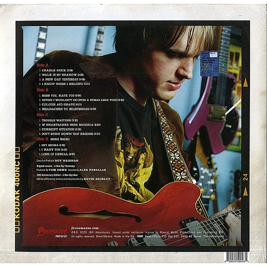 Joe Bonamassa - A New Day Now (Mavi Renkli) Plak 2 LP