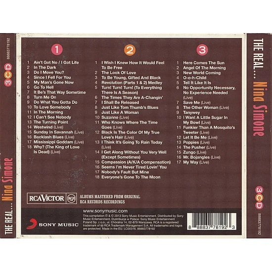 Nina Simone - The Real Nina Simone The Ultimate Collection 3 CD