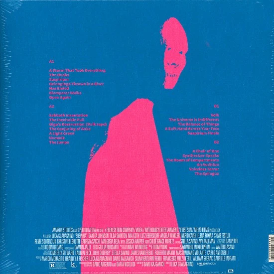 Thom Yorke ‎– Suspiria Pembe Renkli Plak 2 LP (Radiohead)