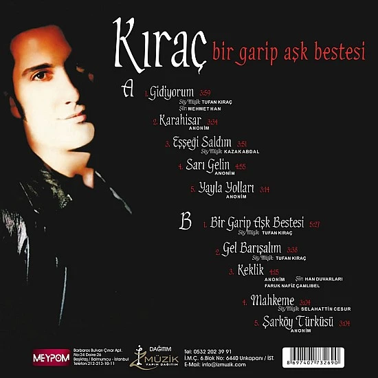 Kıraç - Bir Garip Aşk Bestesi Plak LP