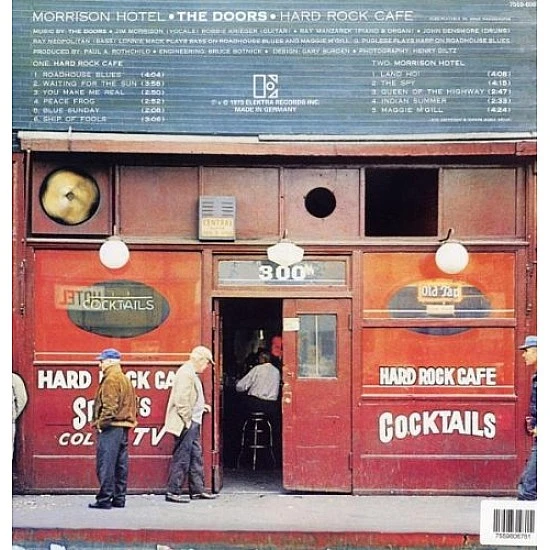 The Doors - Morrison Hotel Plak LP