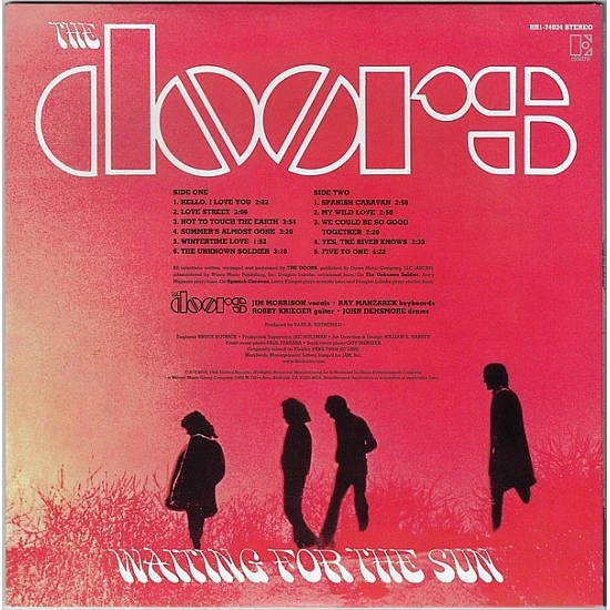 The Doors - Waiting For The Sun Plak LP