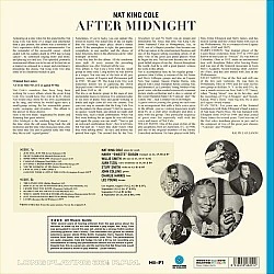 Nat King Cole – After Midnight Caz (Mavi Renkli) Plak LP