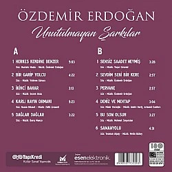 Özdemir Erdoğan - Unutulmayan Şarkılar Plak LP