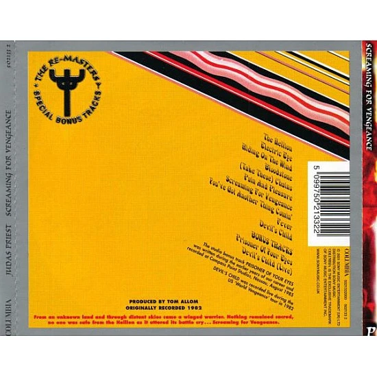 Judas Priest - Screaming For Vengeance CD