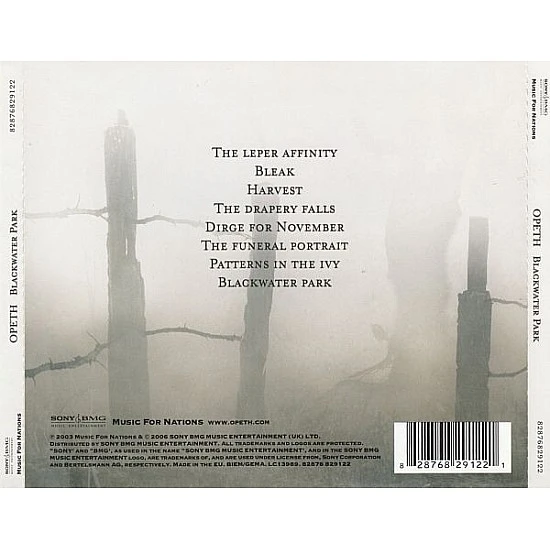 Opeth - Blackwater Park CD