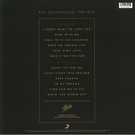REO Speedwagon - The Hits Plak LP