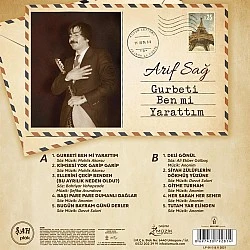Arif Sağ - Gurbeti Ben Mi Yarattım Plak LP