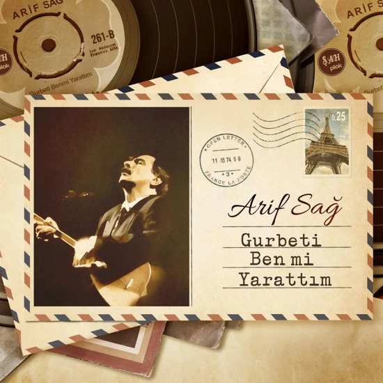 Arif Sağ - Gurbeti Ben Mi Yarattım Plak LP