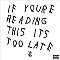 Drake - If You're Reading This It's Too Late CD