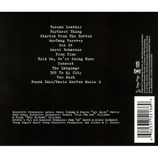 Drake - Nothing Was The Same CD