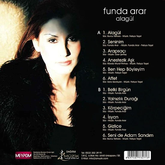 Funda Arar - Alagül Plak LP