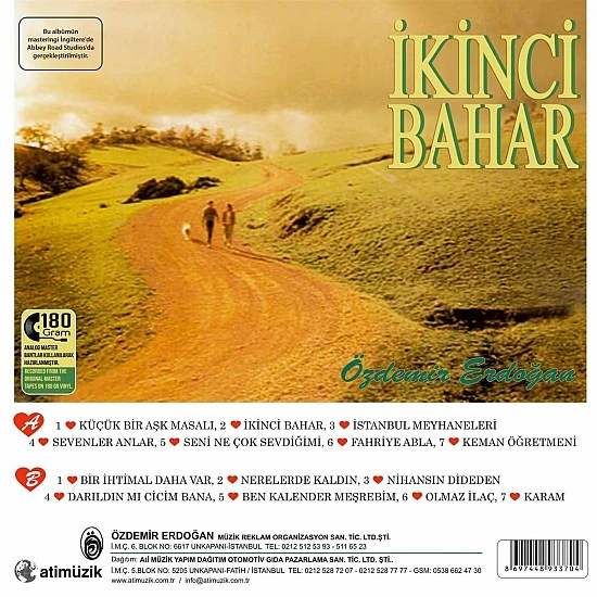 Özdemir Erdoğan - İkinci Bahar Plak LP