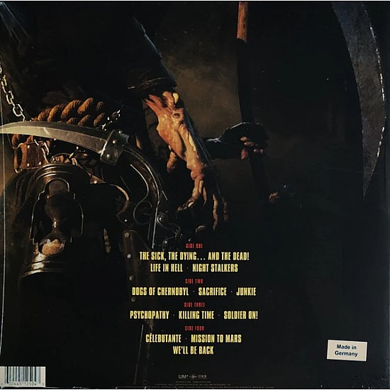 Megadeth - The Sick The Dying And The Dead (Mavi Yeşil Renkli) Plak 2 LP