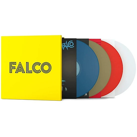 Falco - The Box Renkli Plak Box Set 4 LP