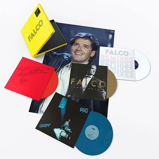 Falco - The Box Renkli Plak Box Set 4 LP