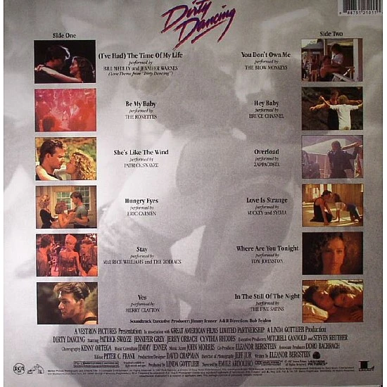 Dirty Dancing - Soundtrack Plak LP