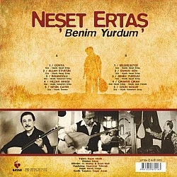 Neşet Ertaş - Benim Yurdum Plak LP