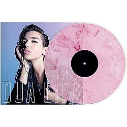 Dua Lipa ‎– Dua Lipa  (Pembe Transparan) Plak LP
