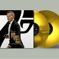 James Bond - No Time To Die Soundtrack (Altın Renkli) Plak 2 LP