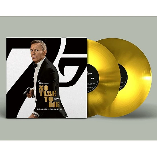 James Bond - No Time To Die Soundtrack (Altın Renkli) Plak 2 LP