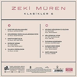Zeki Müren - Klasikler 6 Plak LP