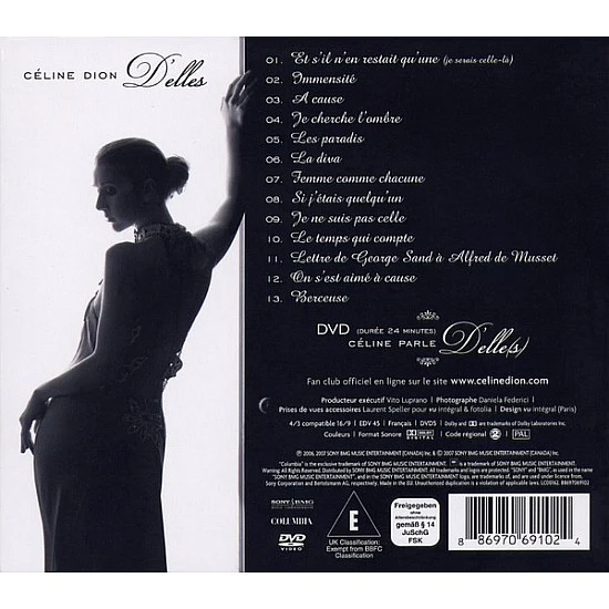 Celine Dion - D'elles CD + DVD