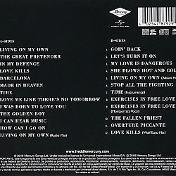 Freddie Mercury - Messenger Of The Gods: The Singles CD