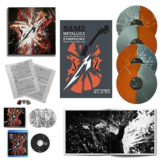 Metallica & San Francisco Symphony ‎– S&M2 Plak 4 LP + 2 CD
