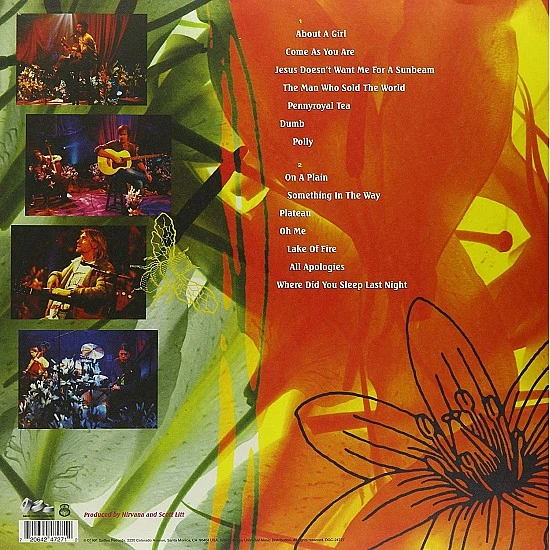 Nirvana - MTV Unplugged In New York Plak LP