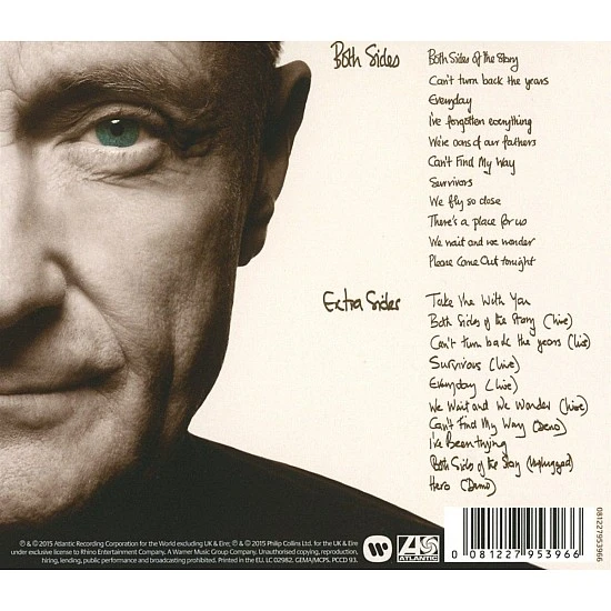 Phil Collins - Both Sides 2 CD