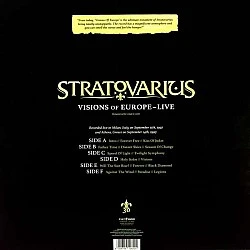 Stratovarius – Visions of Europe - Live Plak 3 LP