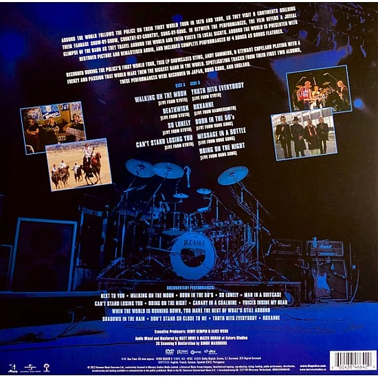 The Police ‎- Around The World Plak LP