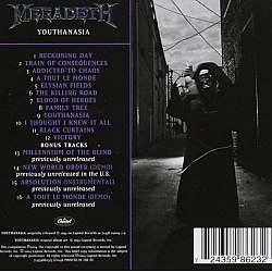 Megadeth - Youthanasia CD + 4 Bonus Şarkı