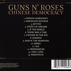 Guns N' Roses - Chinese Democracy CD