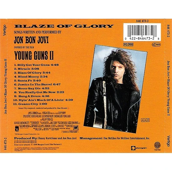 Jon Bon Jovi - Blaze Of Glory CD