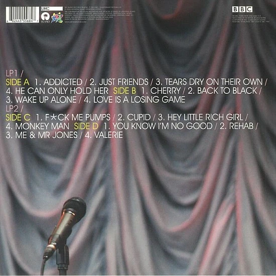 Amy Winehouse - Live At Glastonbury 2007 Plak 2 LP