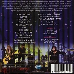 Heart - Night At Sky Church Blu-ray Disk 
