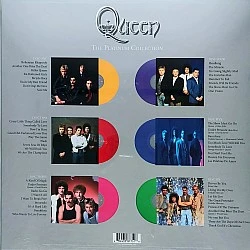 Queen - The Platinum Collection Box Set Renkli Plak 6 LP
